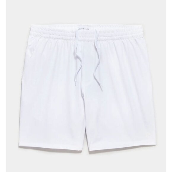 Flint Park Advantage Lined Tennis Shorts 7" Men's Size XL in White New With Tag! - Picture 1 of 6